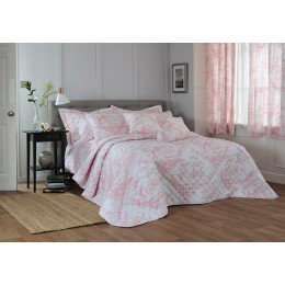 Toile de Jouy Pink Bedding & Accessories Collection